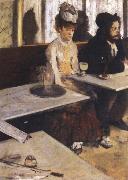 Edgar Degas l absinthe oil painting on canvas